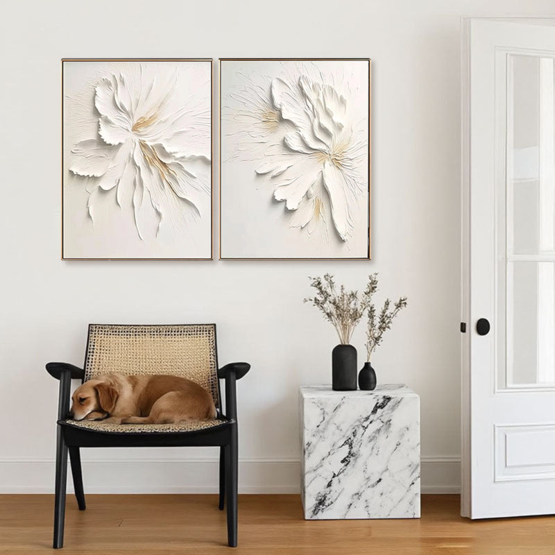 Flower And Tree Painting Set of 2 #FT 037