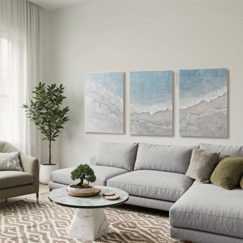 3D Textured Painting " Susurro Marino"