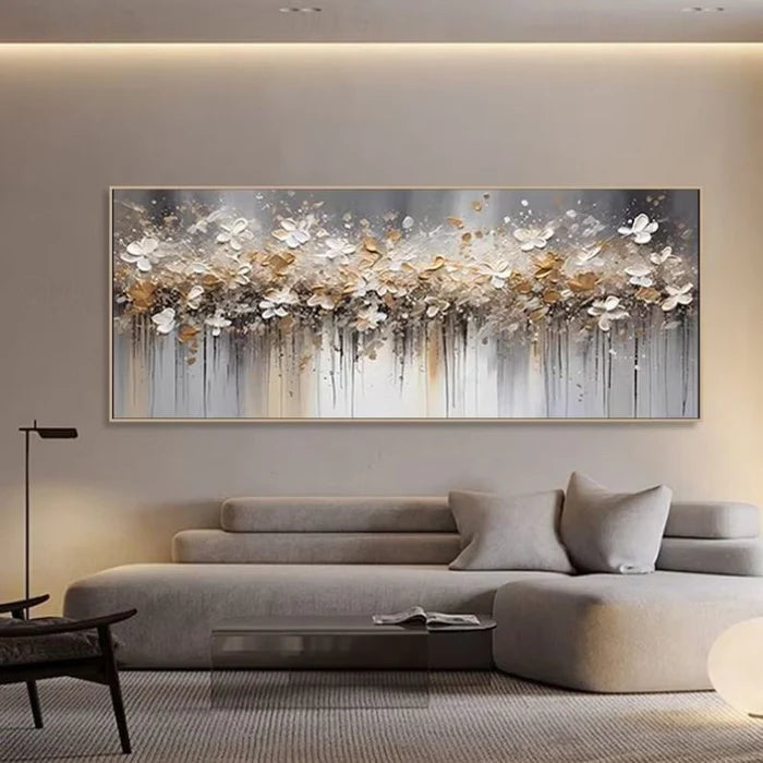 Textured Blossom Drift Wall Art