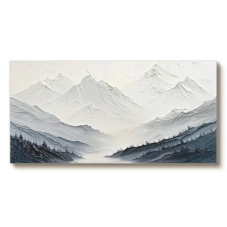 Plaster Art Minimalist Textured Painting #MM255
