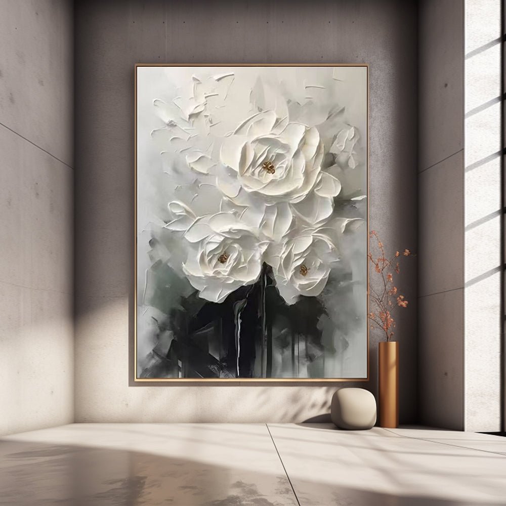 Plaster Painting "Éclat Solitair”