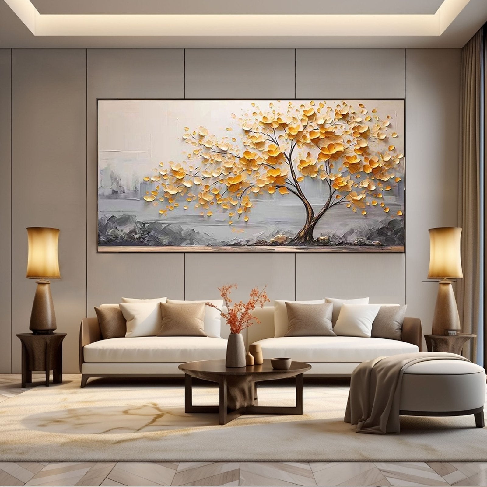 Abstract Tree Wall Art