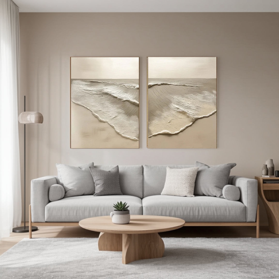 Ocean And Sky Painting Set of 2#OS 254