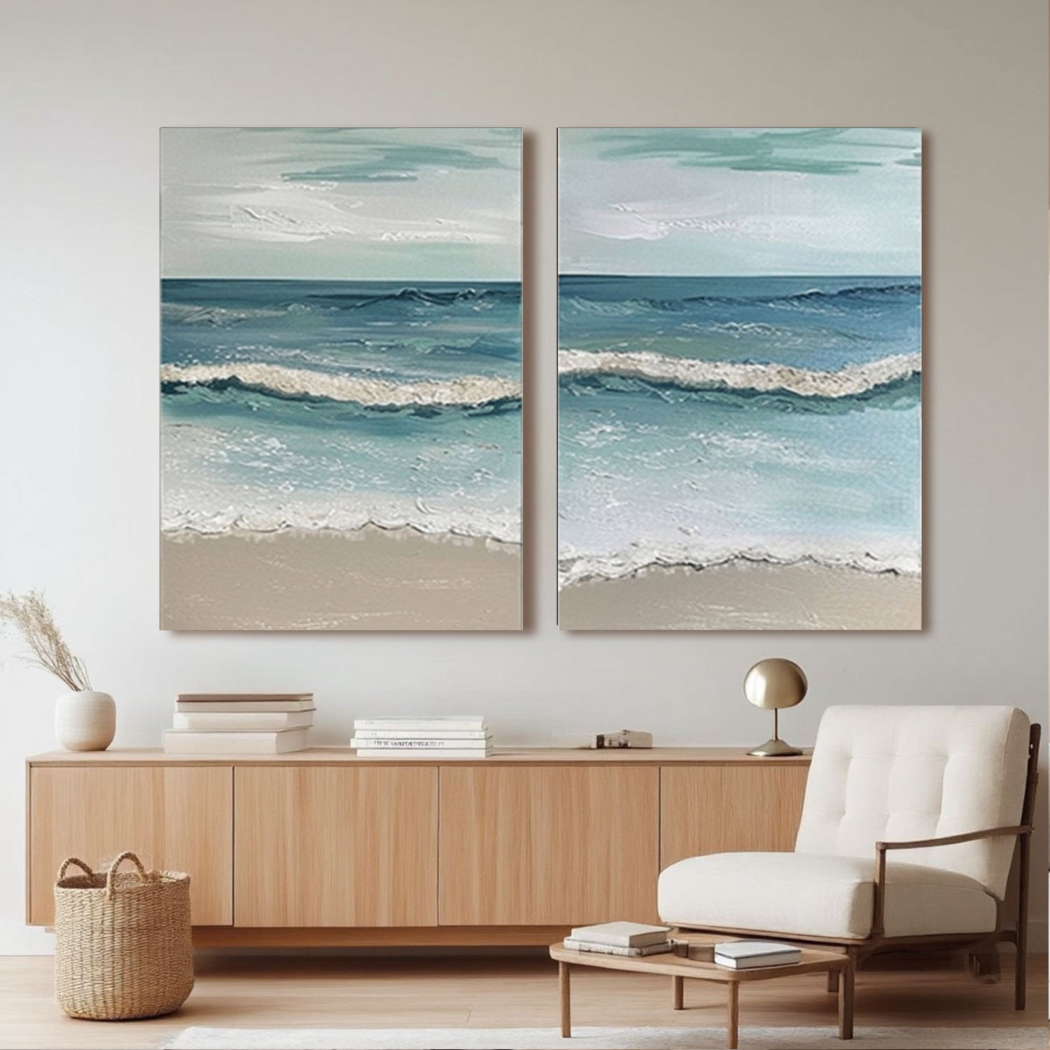 Plaster Painting  "Calme"