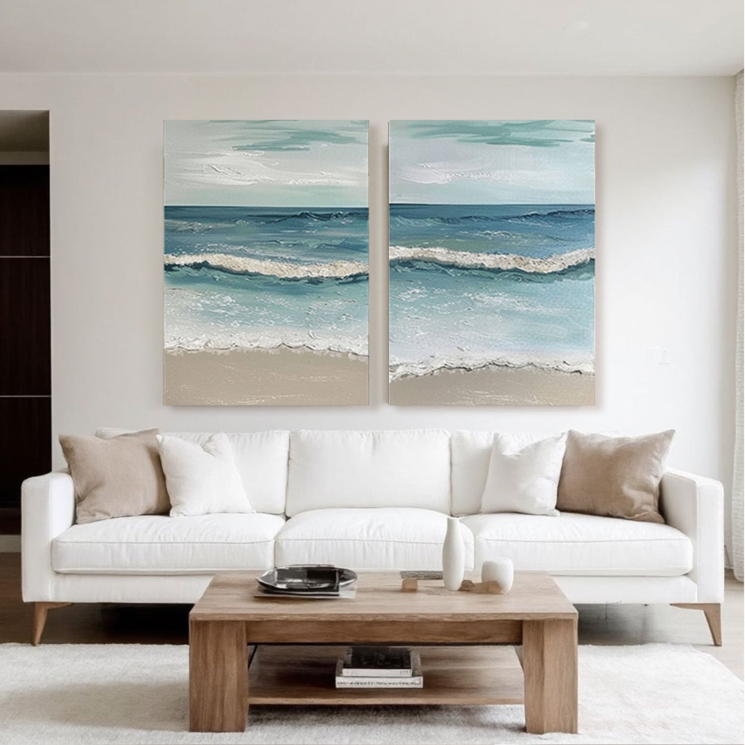 Plaster Painting  "Calme"
