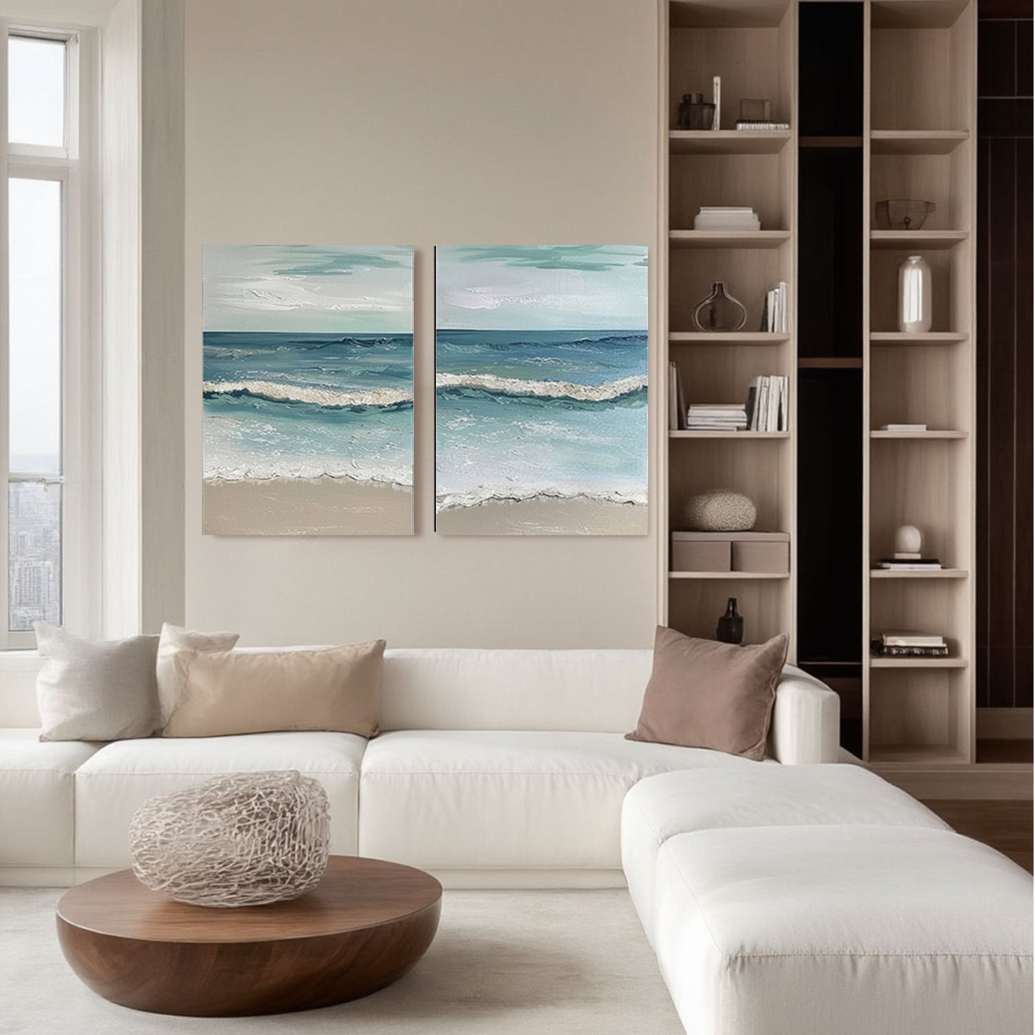Plaster Painting  "Calme"
