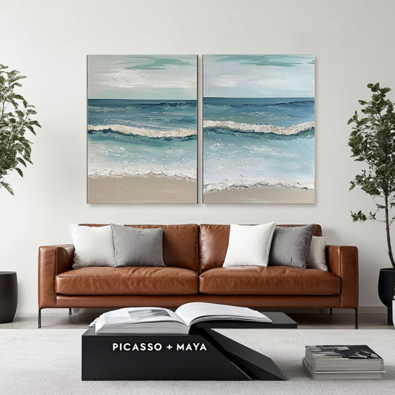 Plaster Painting  "Calme"