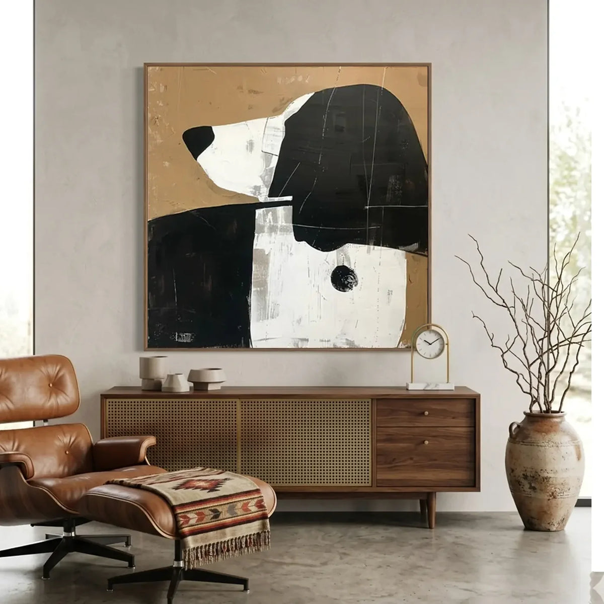 Collage Style Dog Wall Art