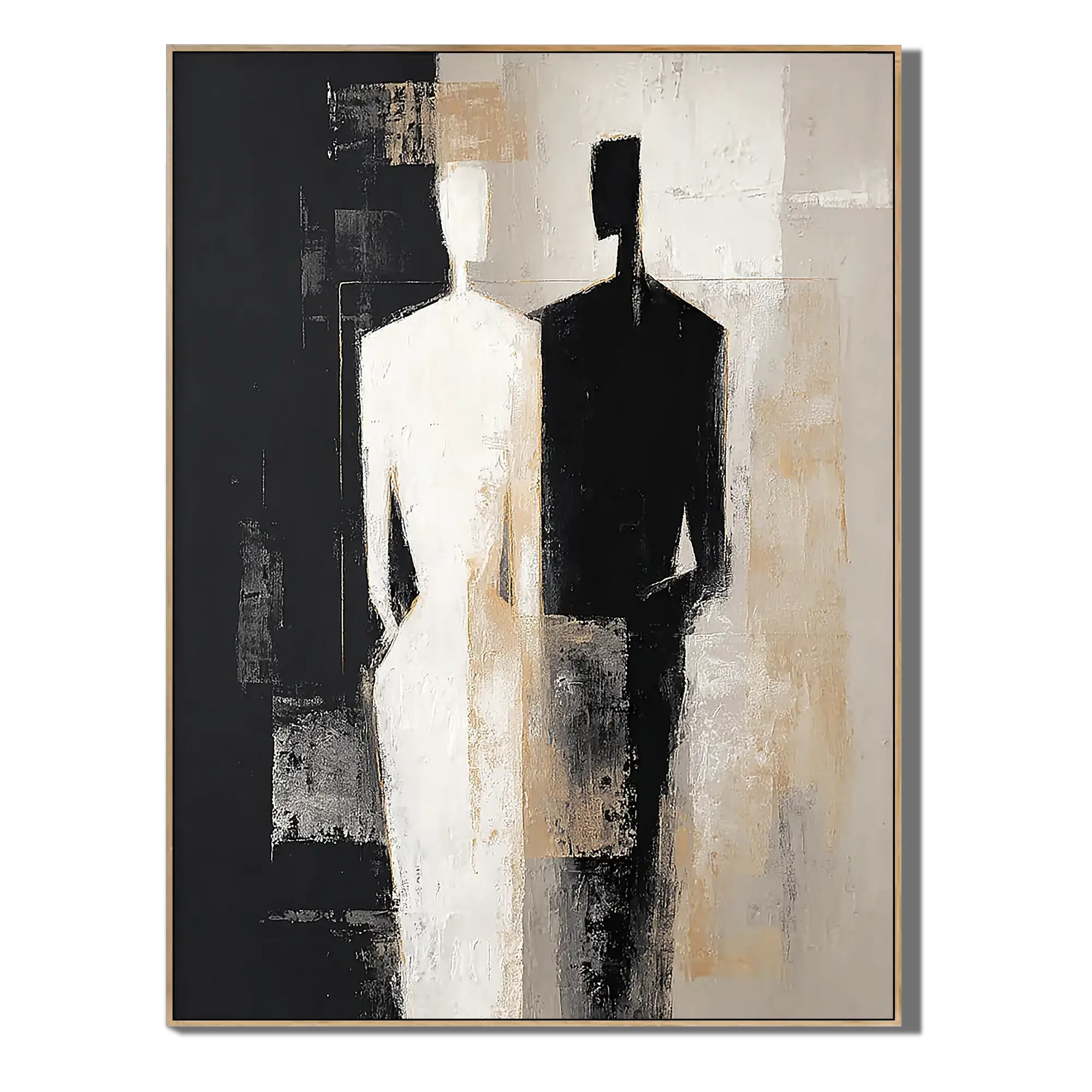 Textured Silhouette Duo Wall Art