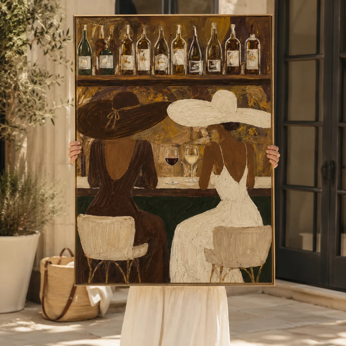 Impasto Bar Duo Wall Art