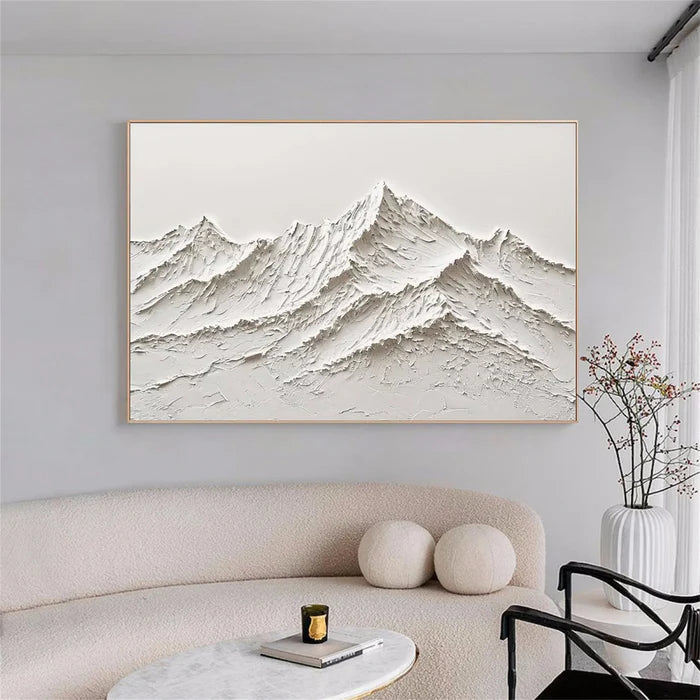 Plaster Art Minimalist Textured Painting