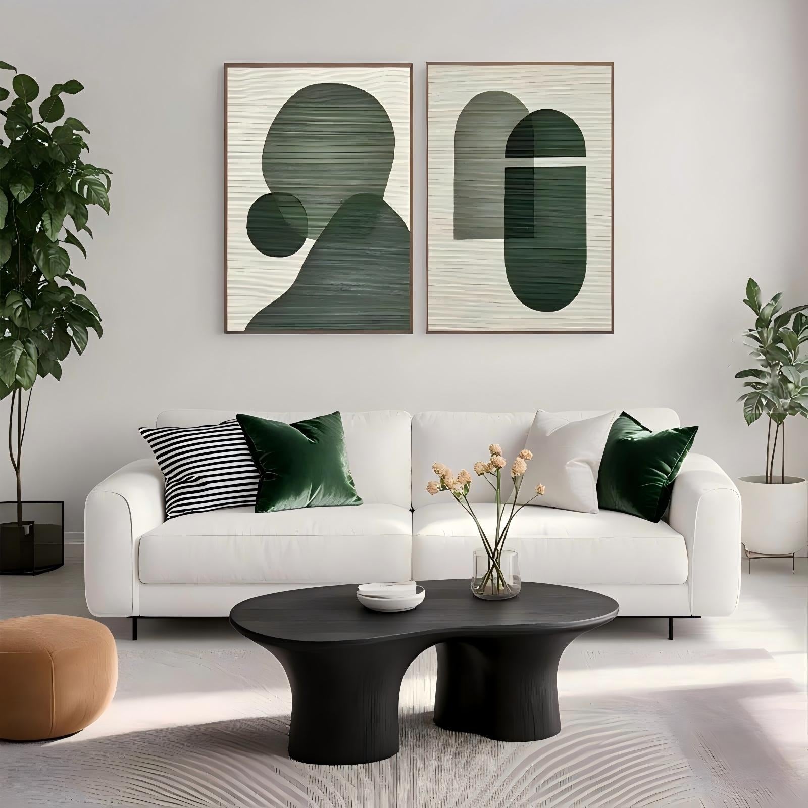Abstract Tranquility Set of 2