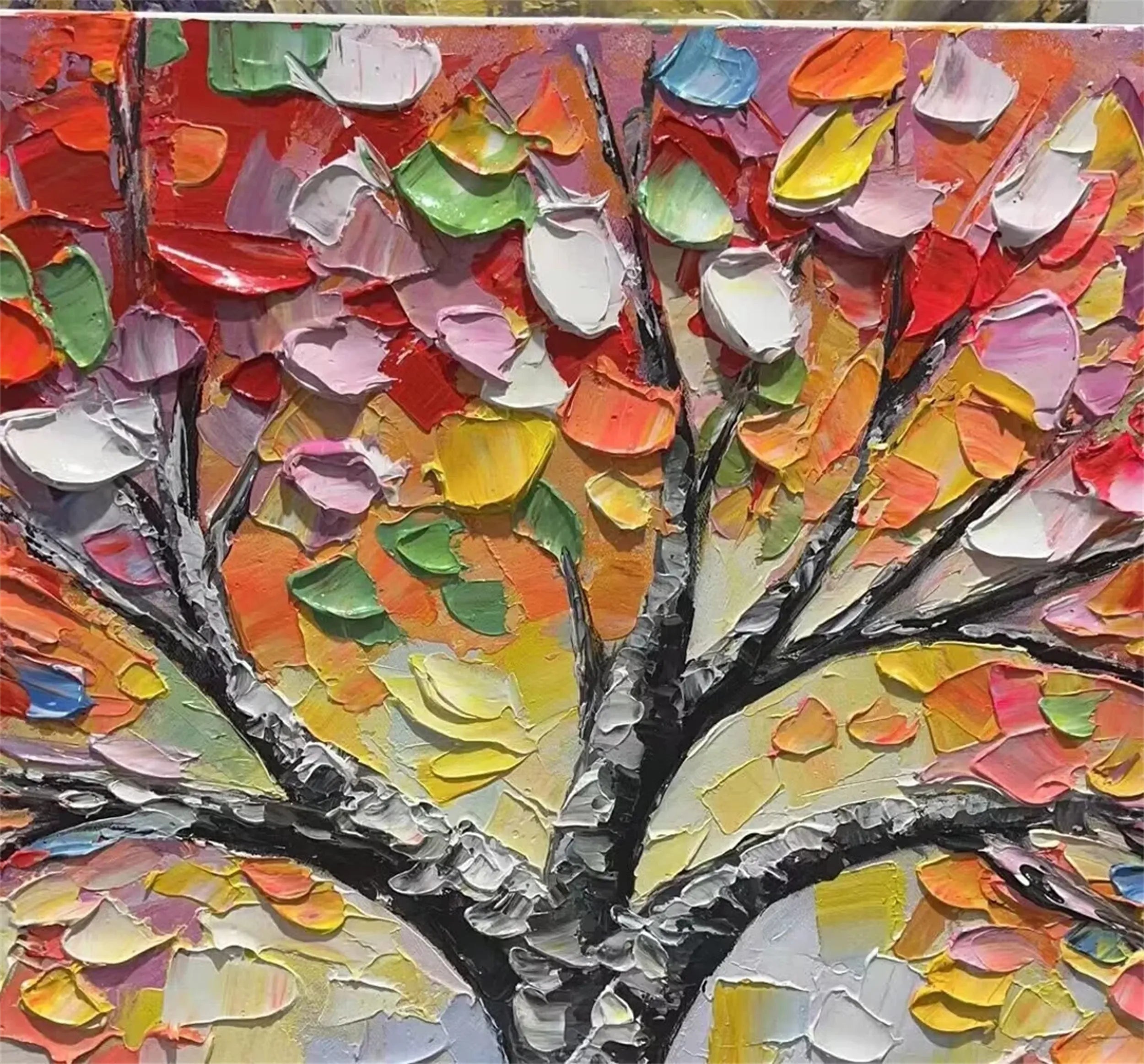 Flower And Tree Painting #FT 055