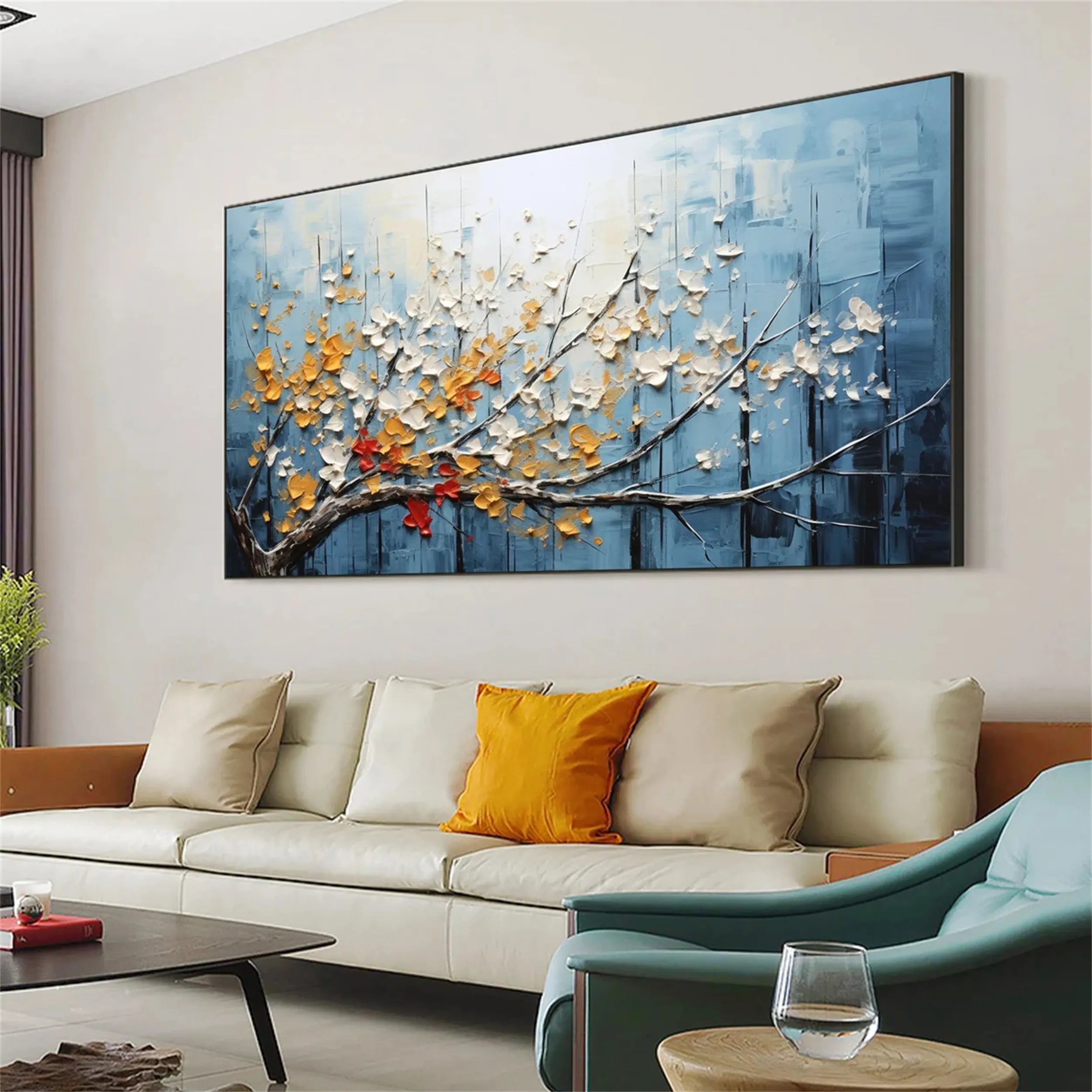 Flower And Tree Painting #FT 052