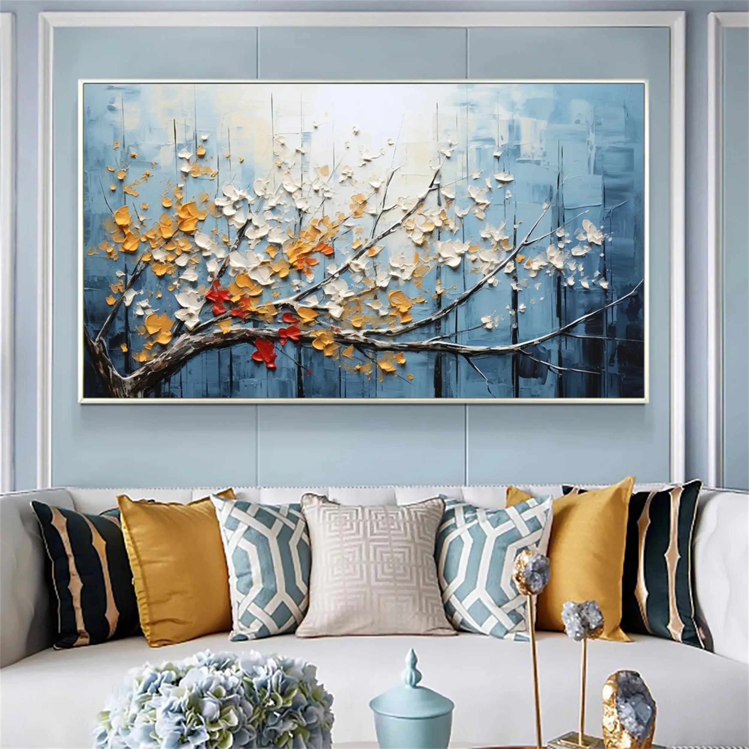 Flower And Tree Painting #FT 052