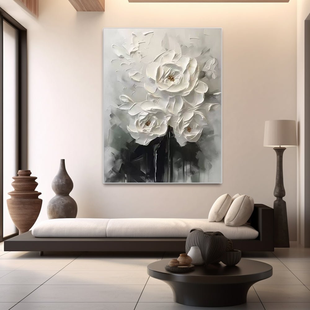 Plaster Painting "Éclat Solitair”
