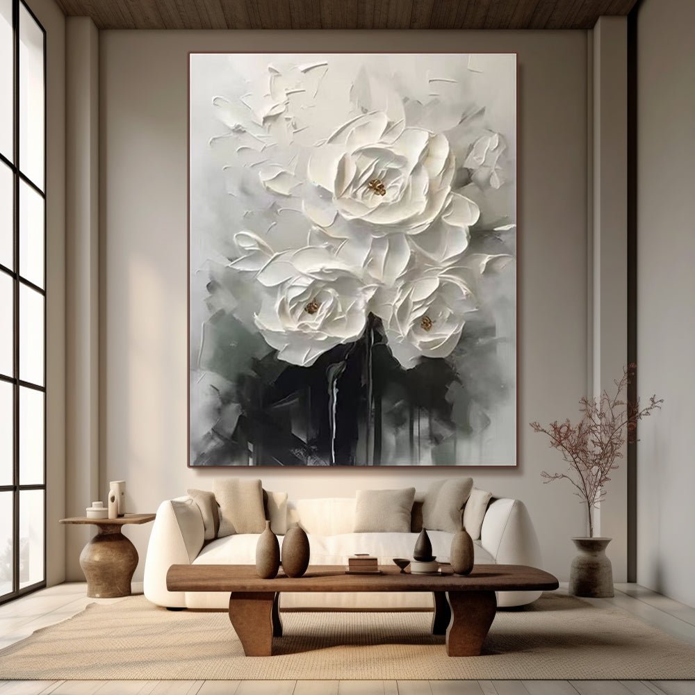 Plaster Painting "Éclat Solitair”